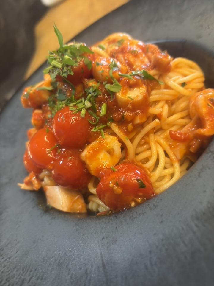 Spaghetti aux fruits de mer – La Cantina Fragapane Châtelet